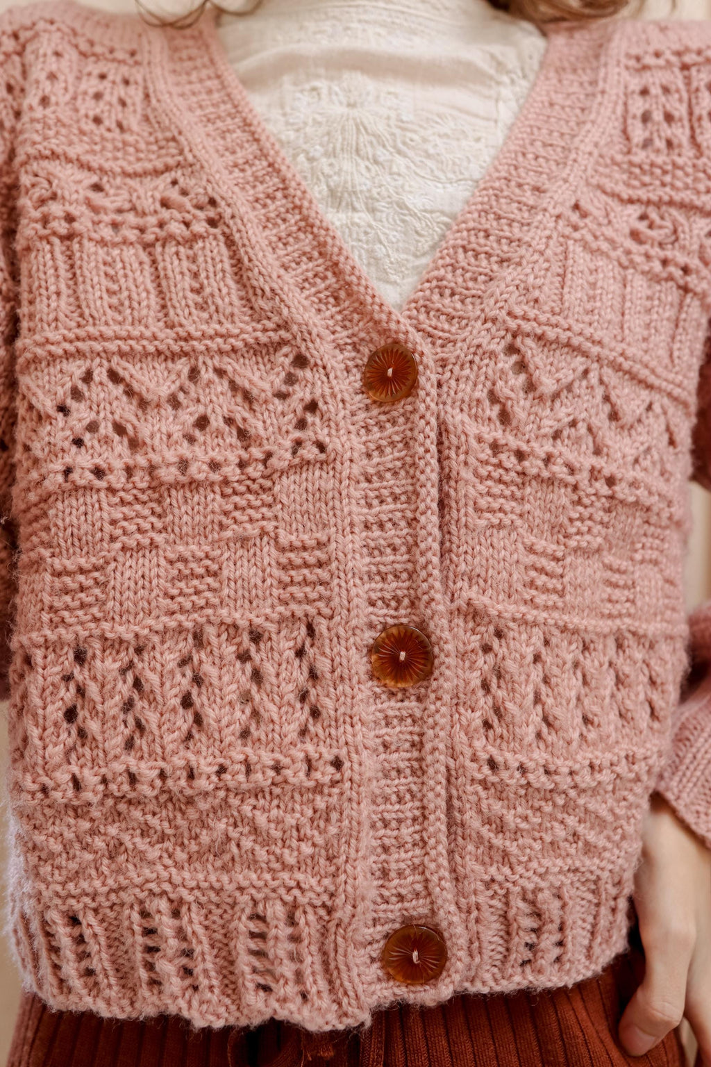 Tallulah Texture Cardigan | Knitting Pattern