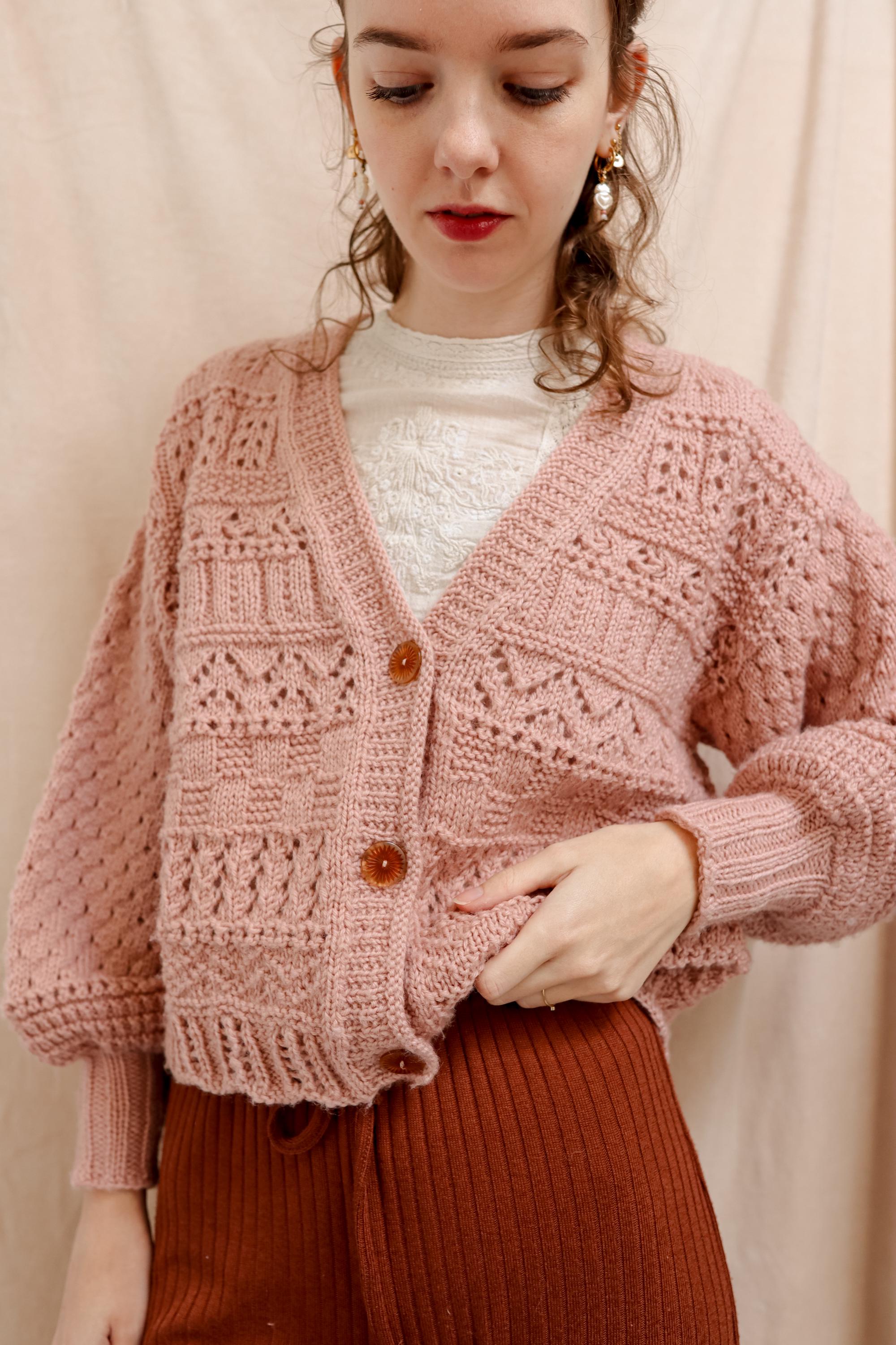 Tallulah Texture Cardigan | Knitting Pattern