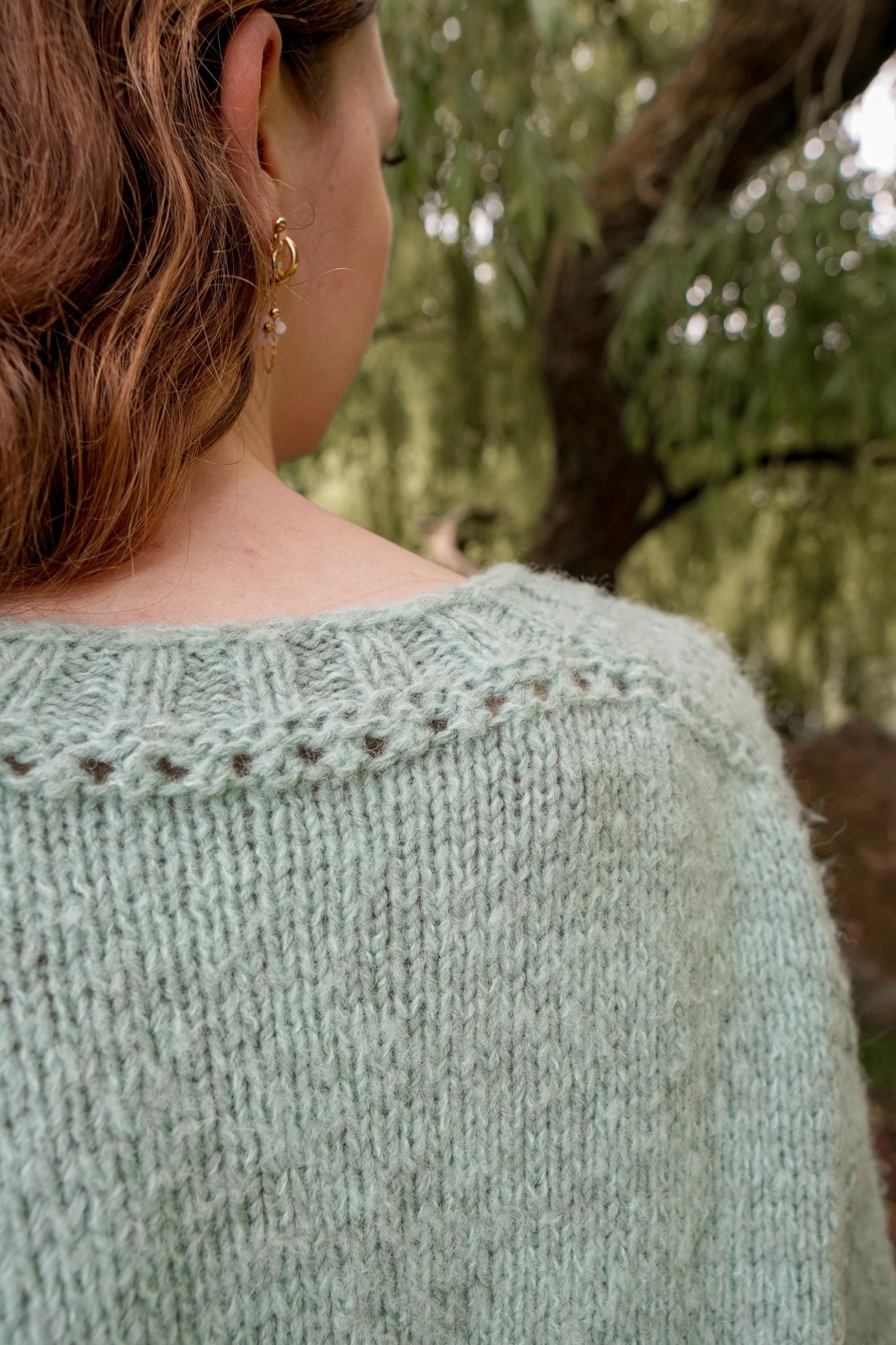 Bambi Bow Cardigan | Knitting Pattern