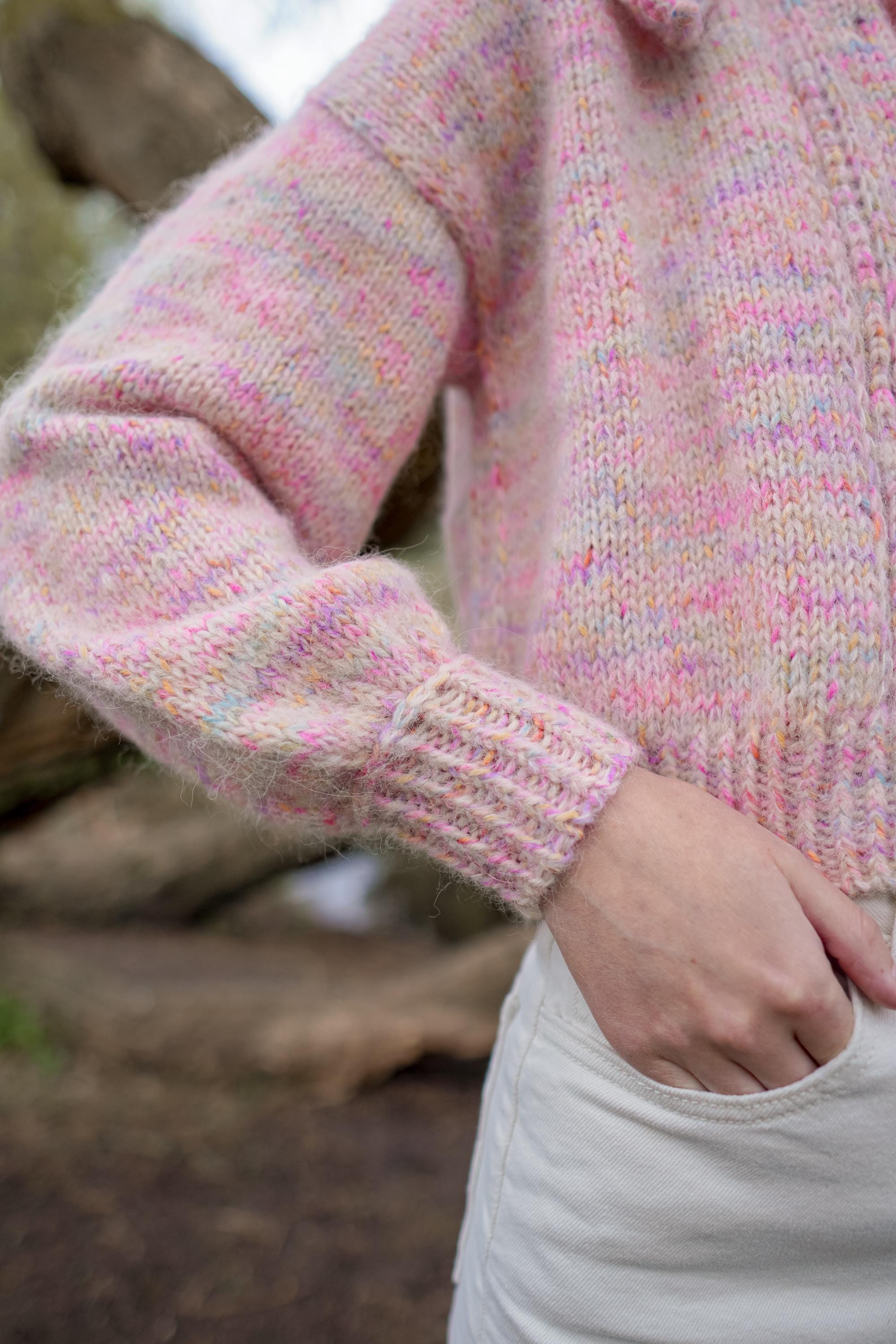 Clara Collar Cardigan | Knitting Pattern