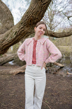 Clara Collar Cardigan | Knitting Pattern