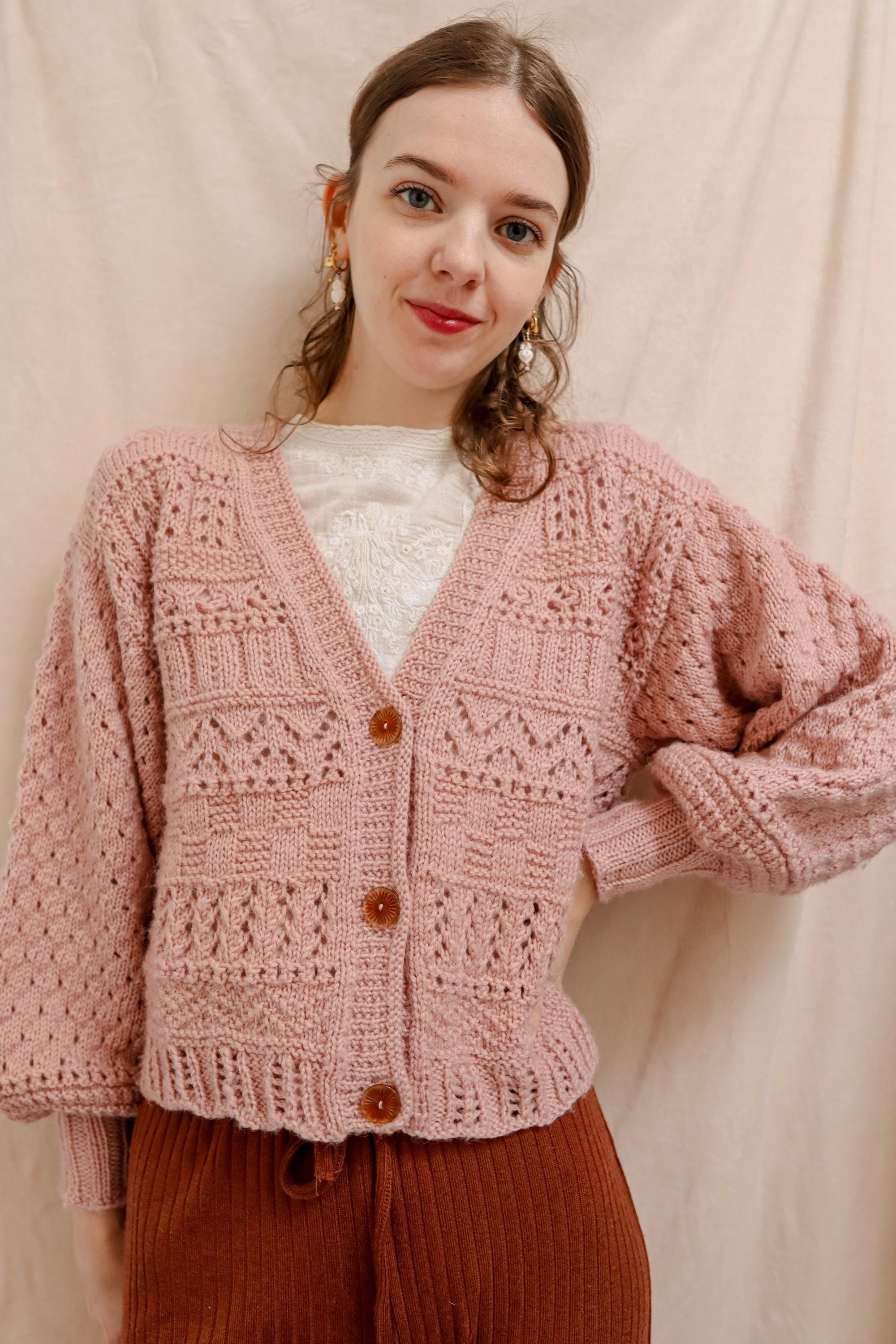 Tallulah Texture Cardigan | Knitting Pattern