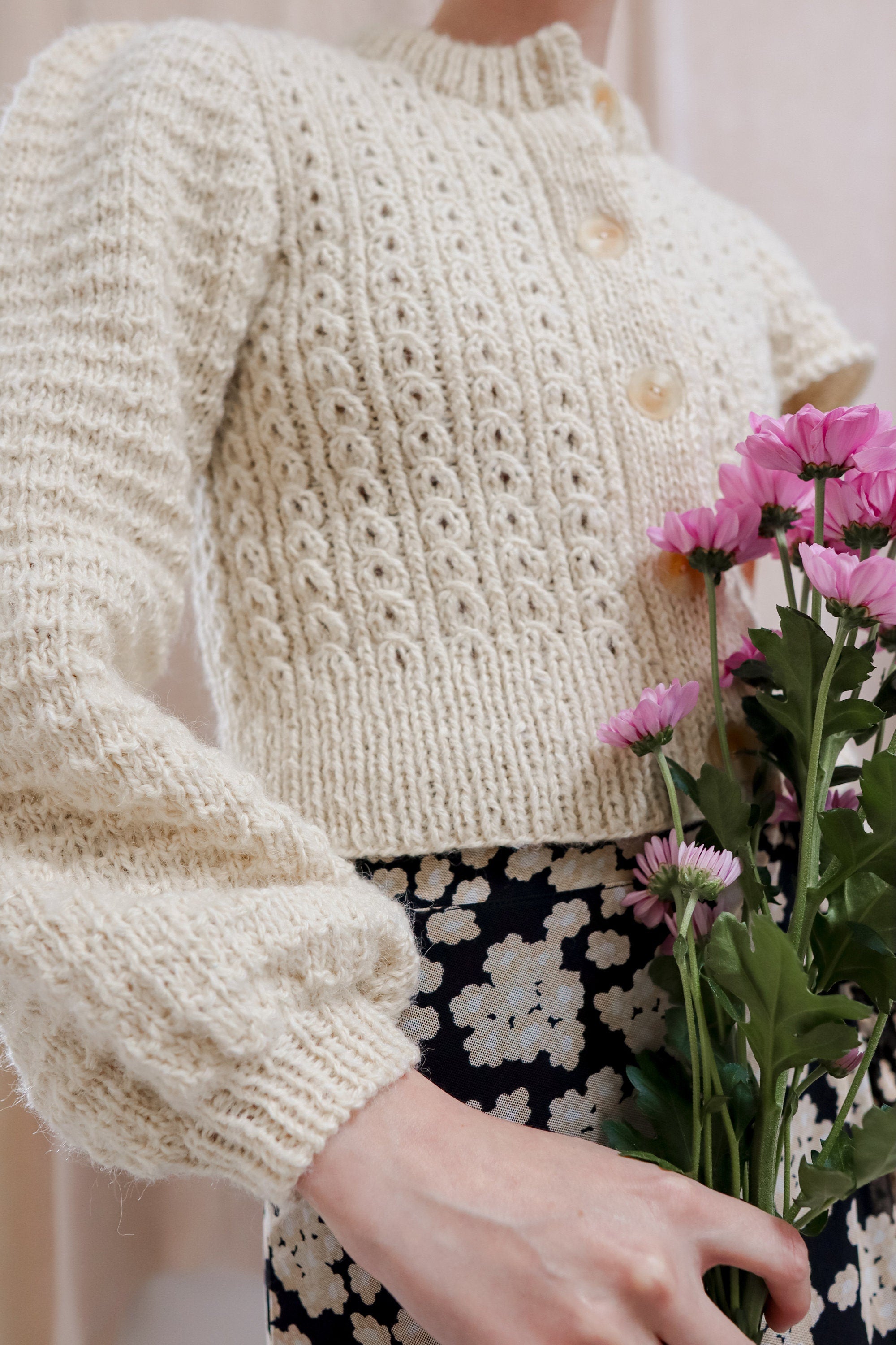 Vivienne Vintage Cardigan | Knitting Pattern