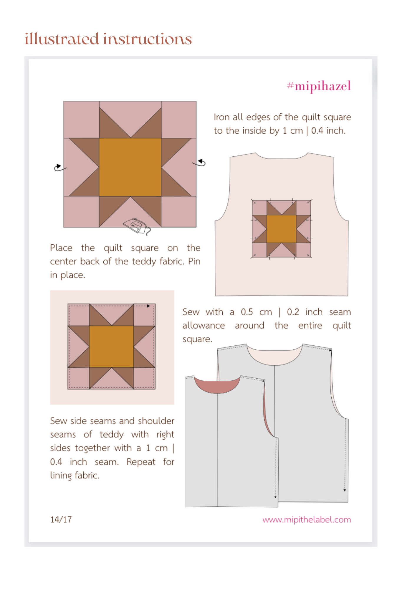 Hazel Gilet | PDF Sewing Pattern