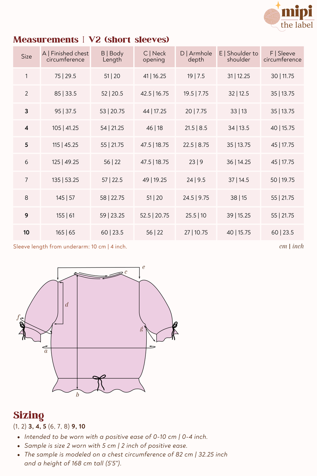 Lila Leaf Top | Knitting Pattern