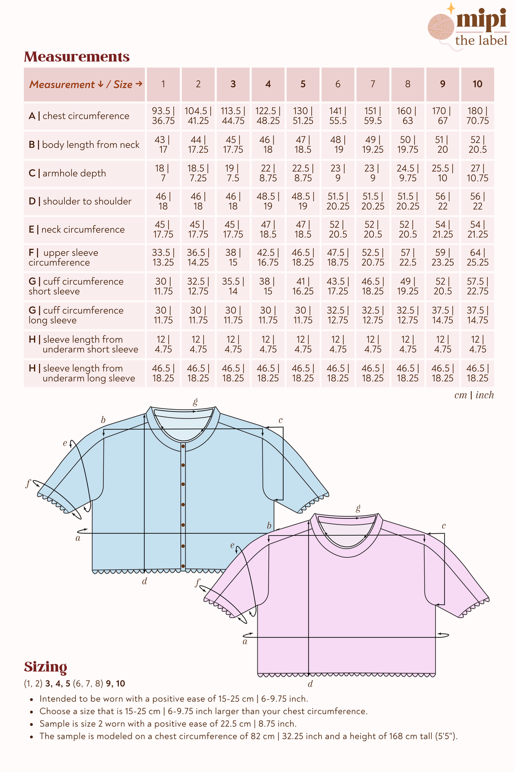 Posie Pointelle Top | Knitting Pattern
