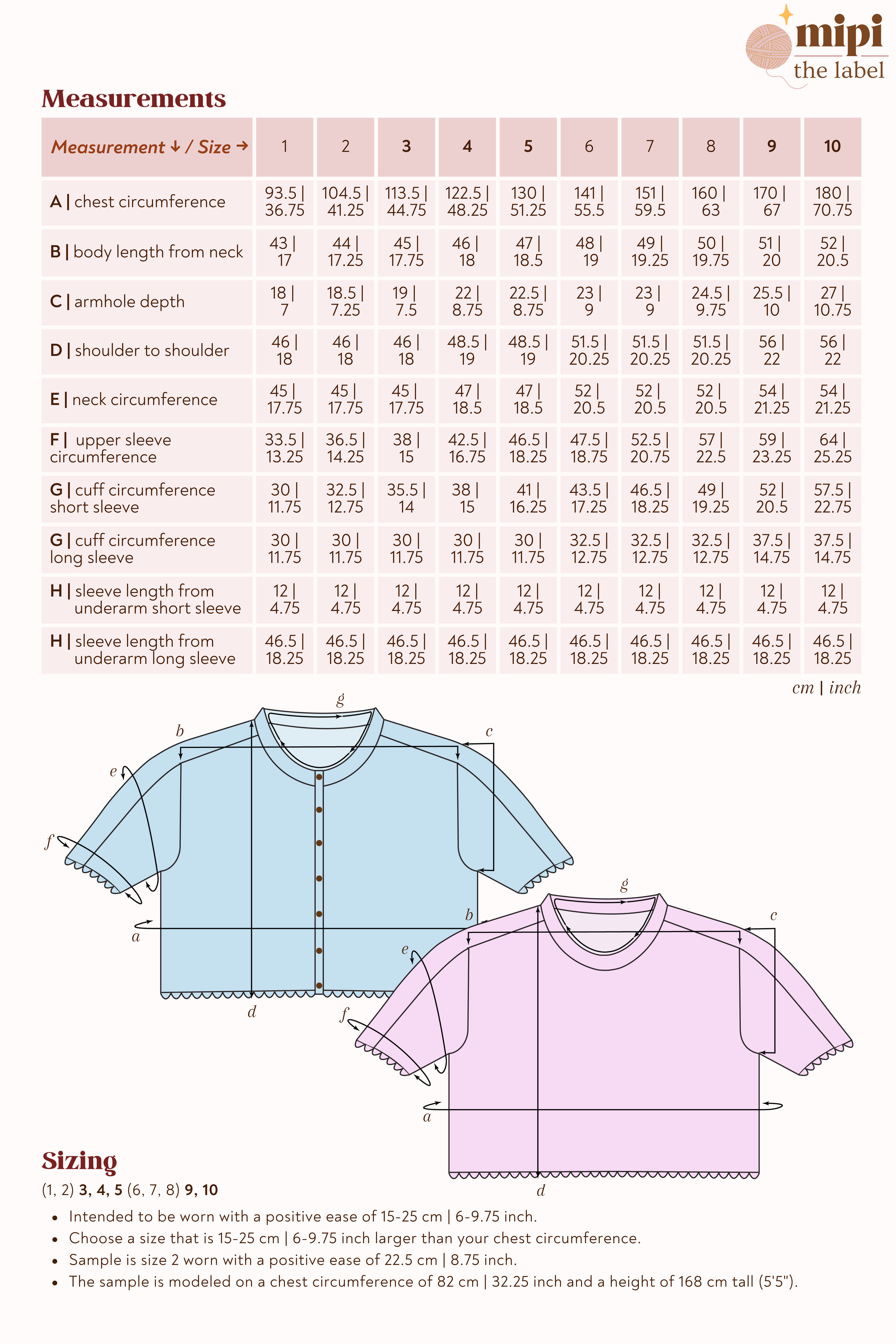 Posie Pointelle Top | Knitting Pattern
